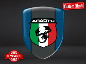 Fiat Abarth Badges Auto Résistants Max Stylés Pro Performance